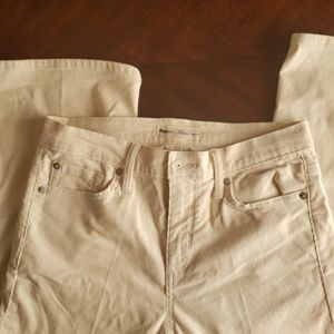New white Gap 1969 corduroy pants.